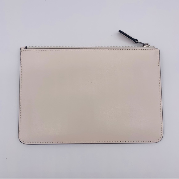 COACH Rainbow on White Leather Pouch - Picture 3 of 4